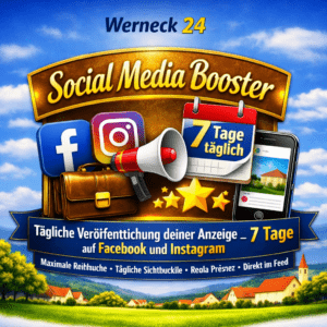 Social Media Booster – 7 Tage täglich