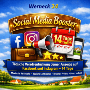 Social Media Booster – 14 Tage täglich