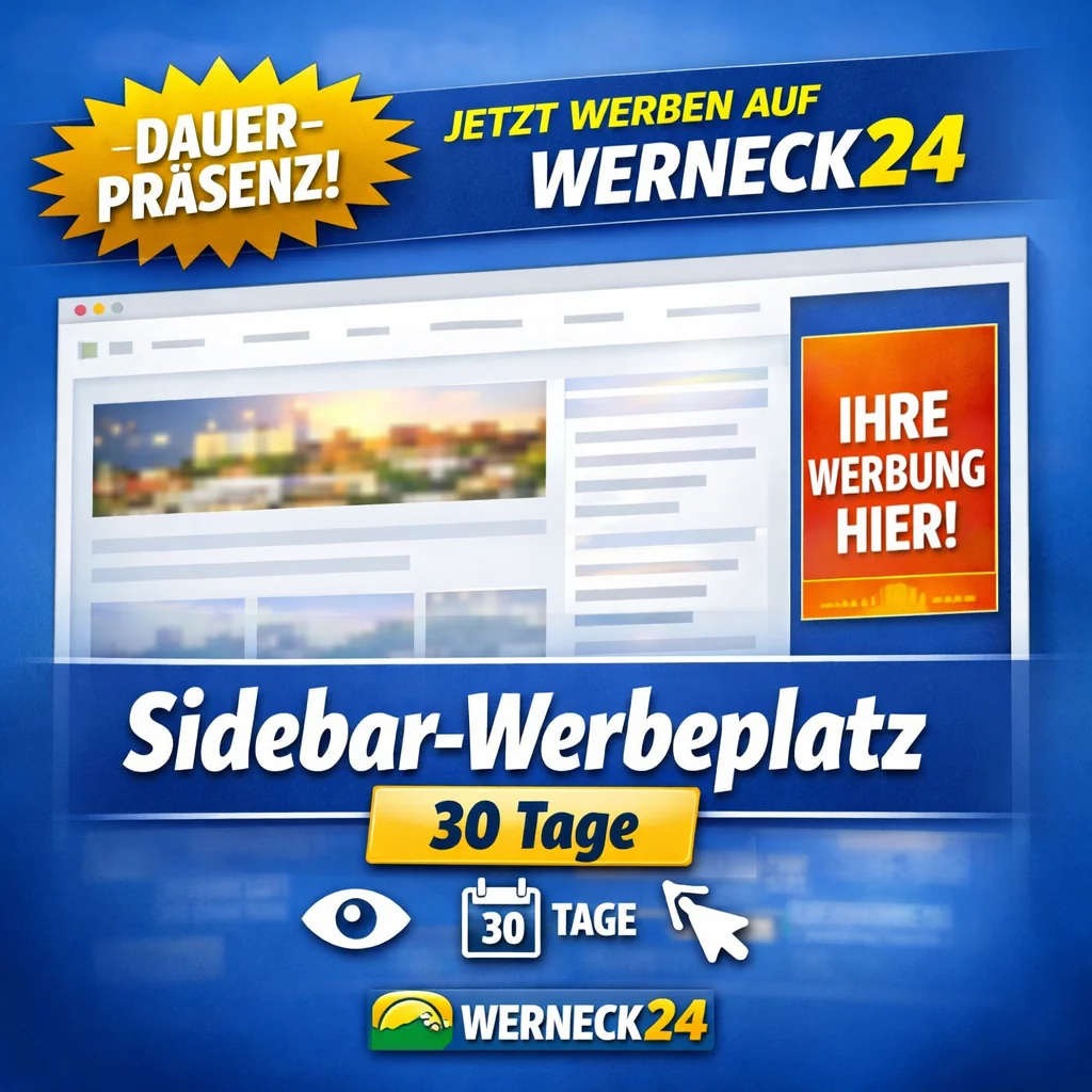 Sidebar‑Werbeplatz – 30 Tage