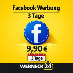 Facebook Werbung – 3 Tage