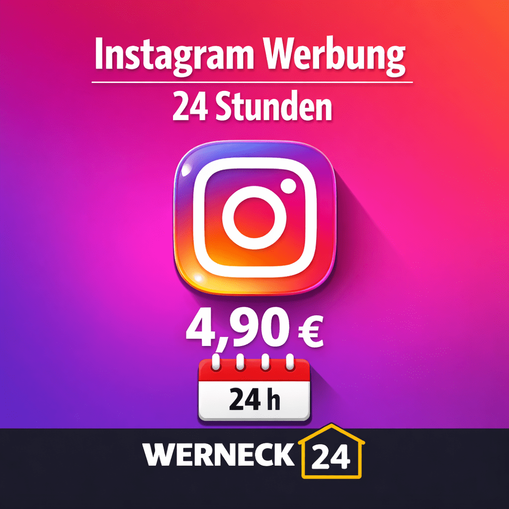Instagram Werbung – 24 Stunden