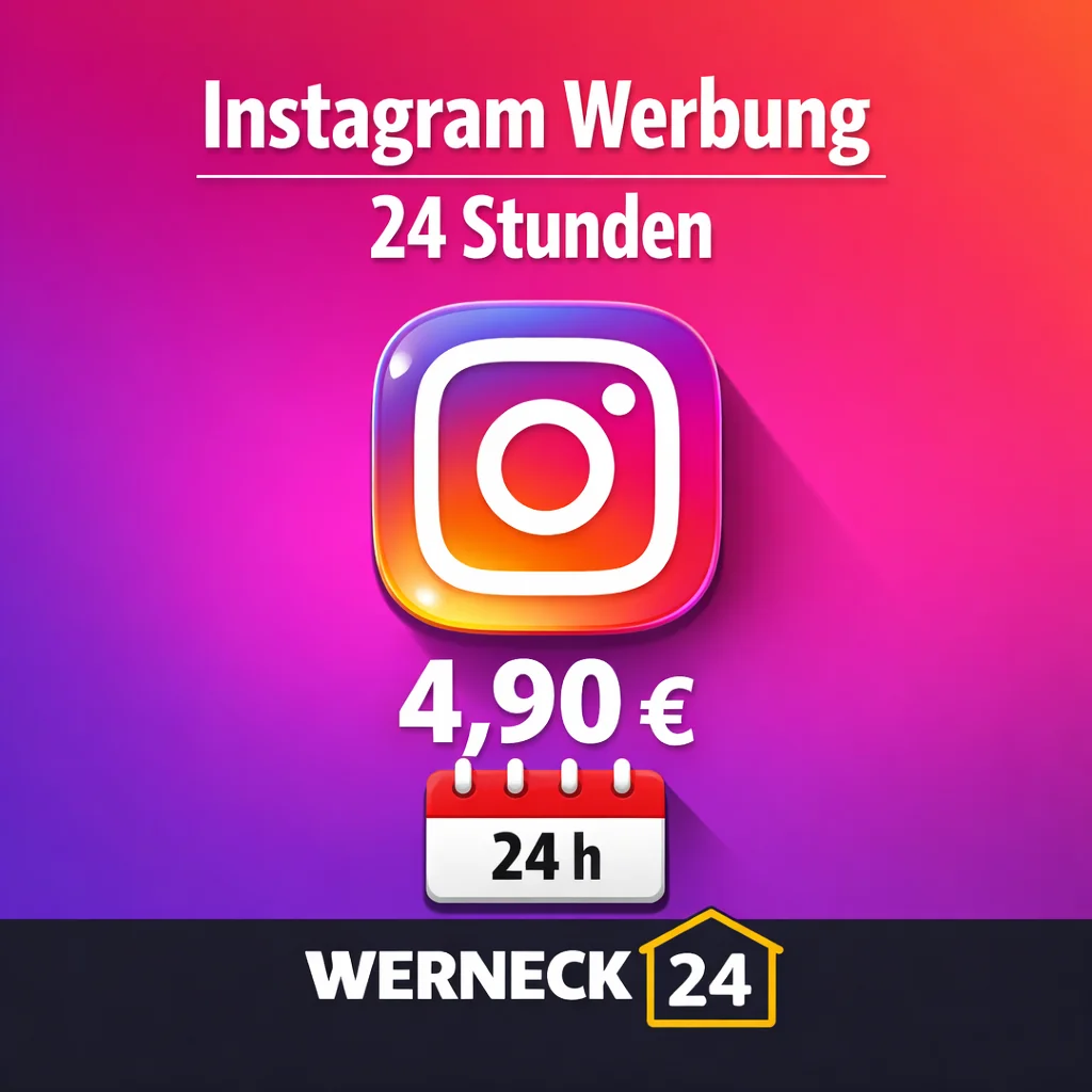 Instagram Werbung – 24 Stunden