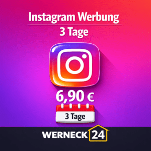 Instagram Werbung – 3 Tage