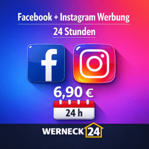 Facebook + Instagram – 24 Stunden