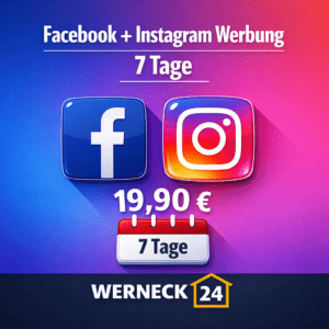 Facebook + Instagram – 7 Tage
