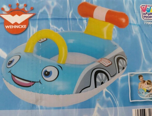 Aufblasbares Kinderboot Polizei, Neu